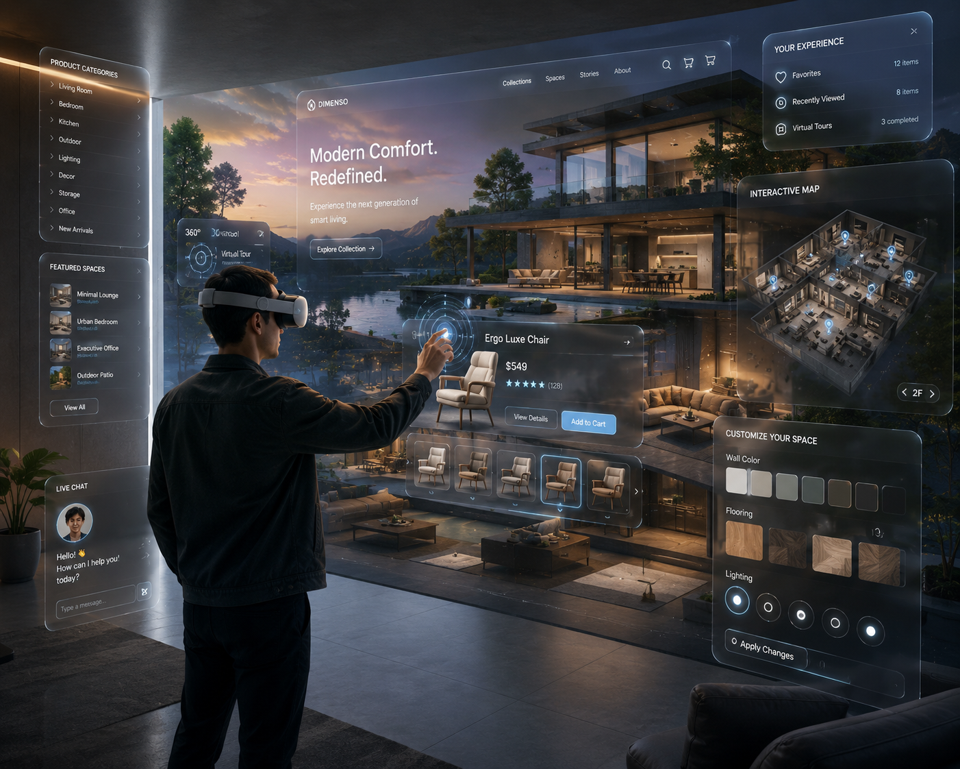 Immersive Website
